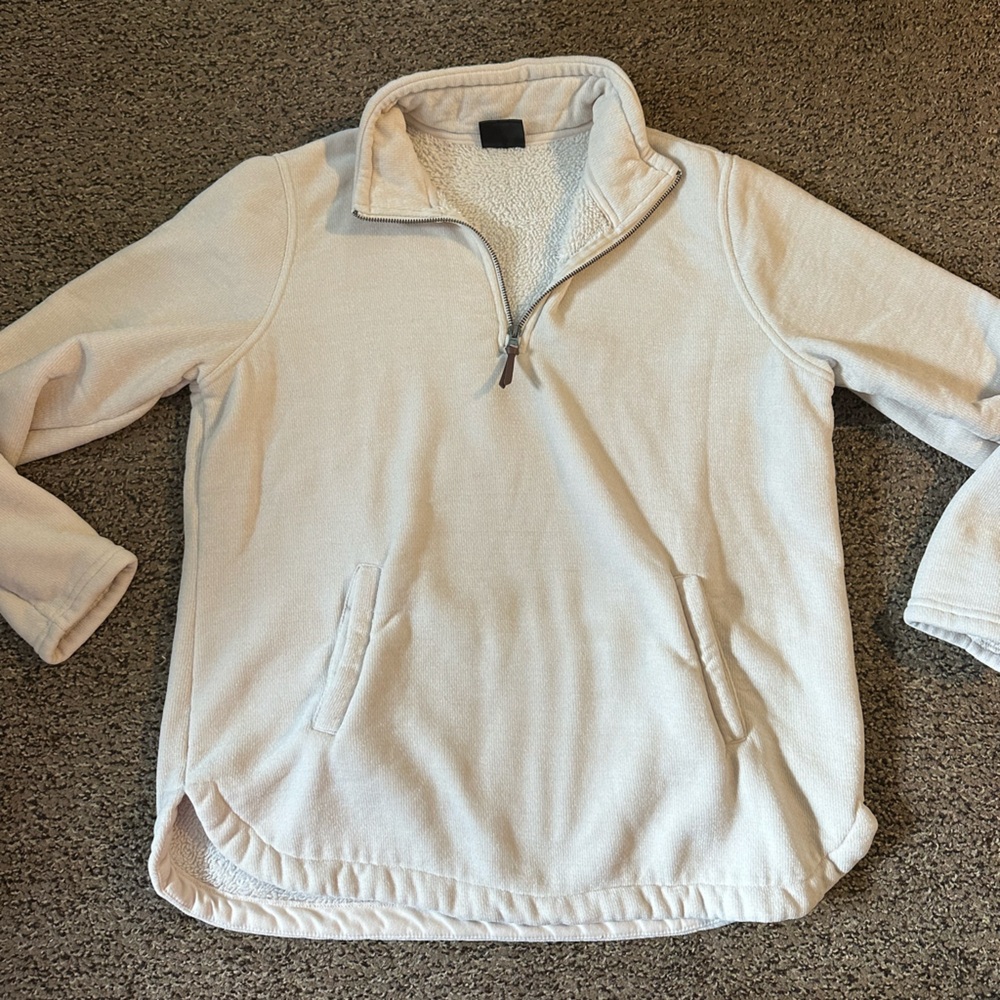 32 Degrees Heat Women's Mock Neck Fleece 1/4 Zip Pullover Sweater with Pockets